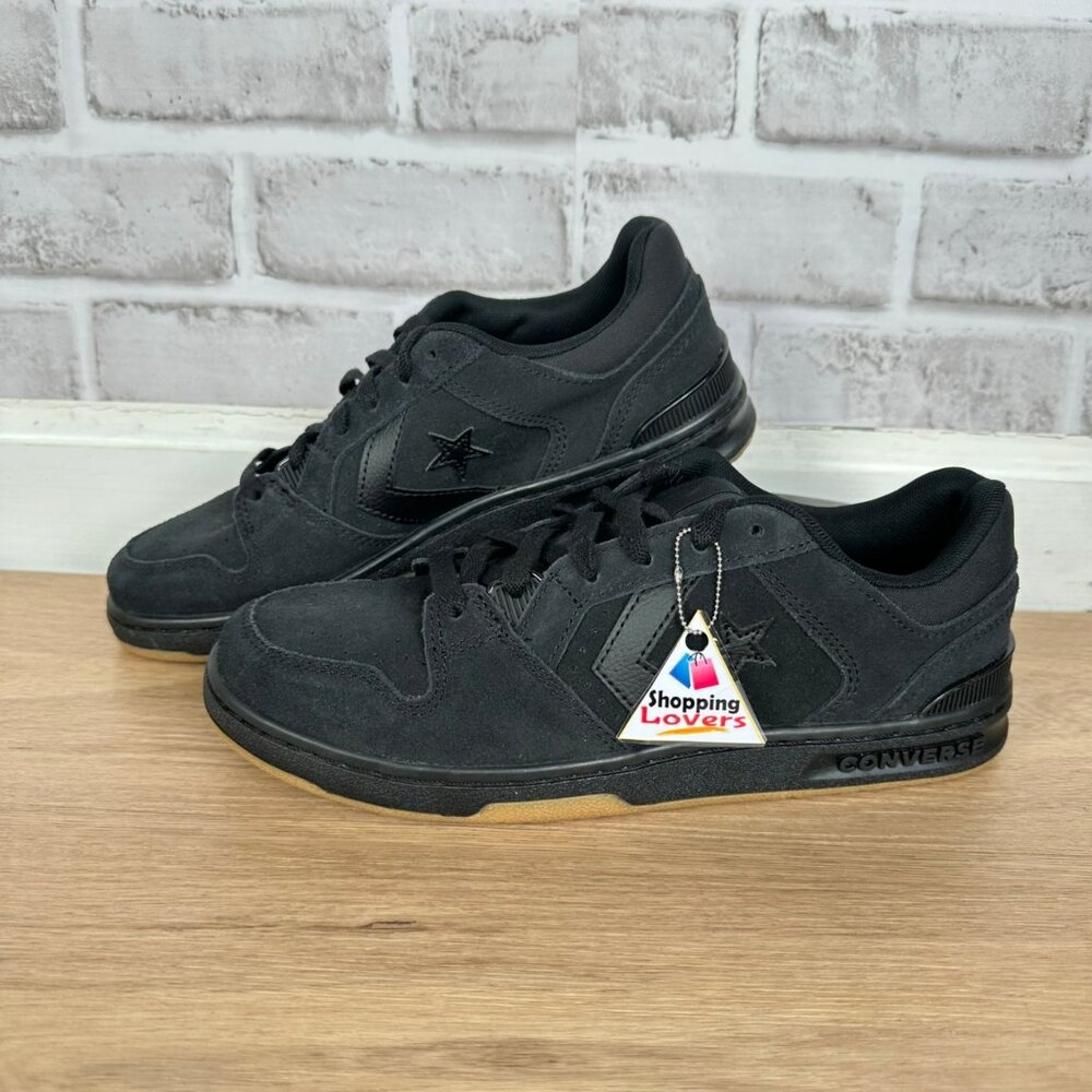 ⭐Converse CL98 Low Top Size 9 Women's shoes Sneakers Leather Black  A14182C